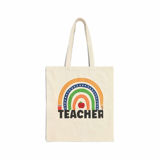 Teacher Canvas Tote