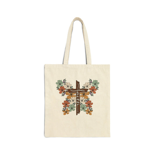 Faith Canvas Tote