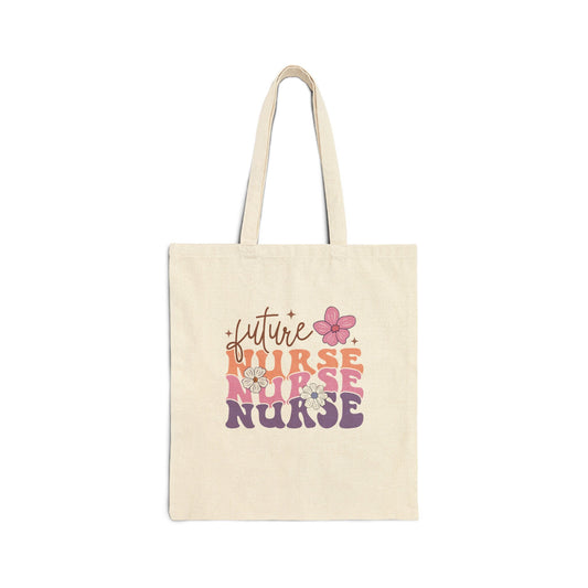 Future Nurse Canvas Tote